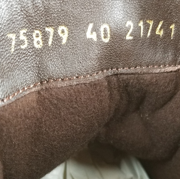 Men's 100% Genuine Leather Brown Ankle Boots 7 US Paul Branco Side Zip Lace-up - Picture 12 of 12